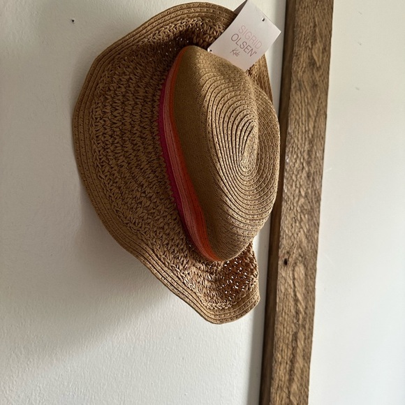 New Sigrid Olsen Kids Girls Sun Hat Foldable Easy Travel Boho - Picture 6 of 9